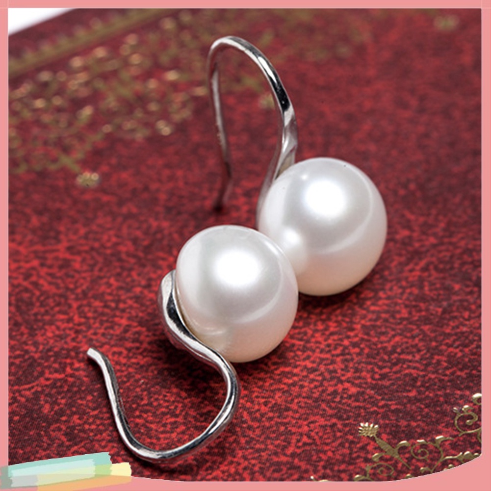 Cặp bông tai mini đính ngọc trai giả sang trọng cho nữ