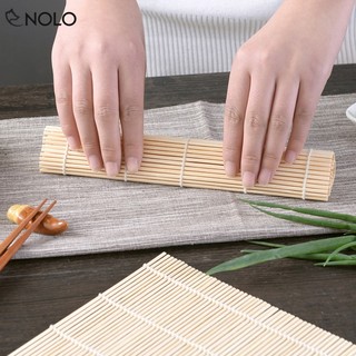 Set 2 dụng cụ mành tre cuộn sushi kimbap cơm cuộn nhanh chóng không lo dính tay