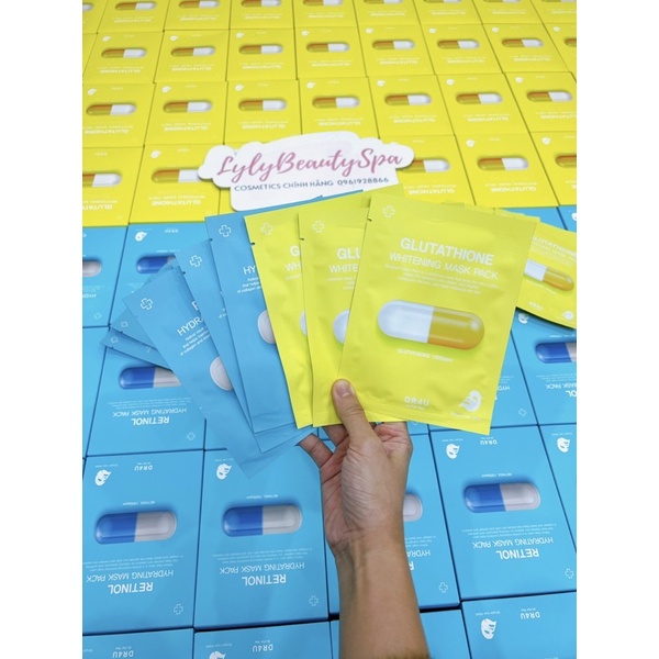 Mặt Nạ Dr4U Dưỡng Da Làm Trắng Căng Bóng