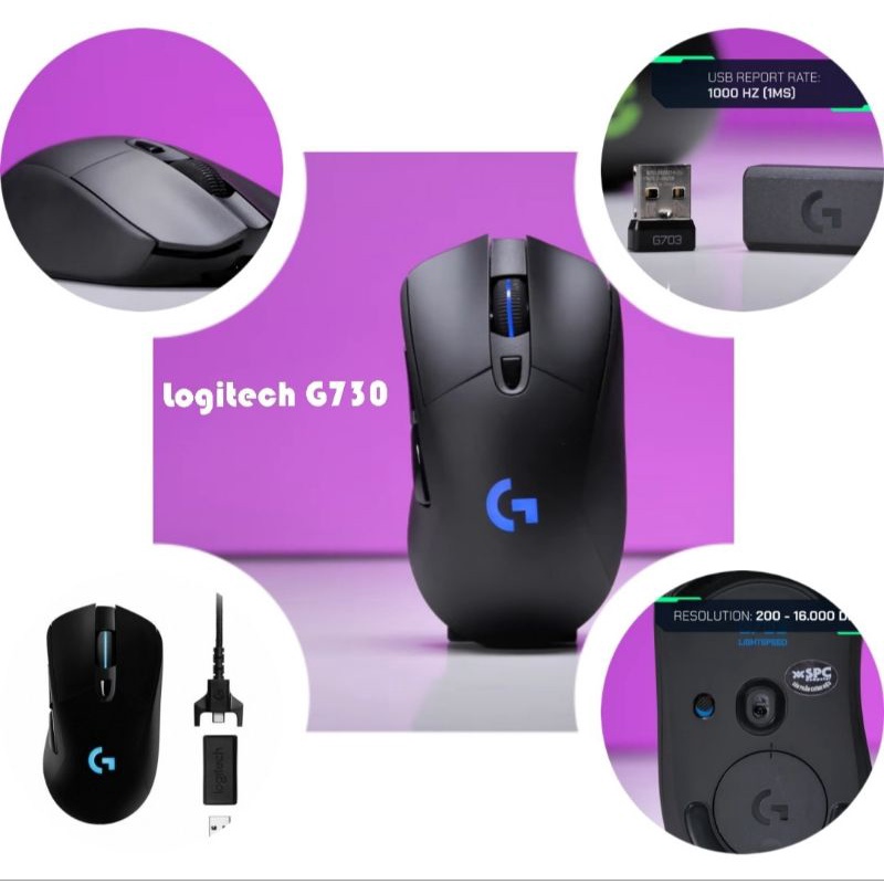 Chuột Logitech G703 HERO Lightspeed Wireless, hàng công ty , bảo hành 6 tháng
