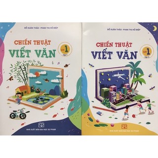 Sách - Combo Chiến thuật Viết Văn Lớp 1 (Tập 1 + Tập 2)