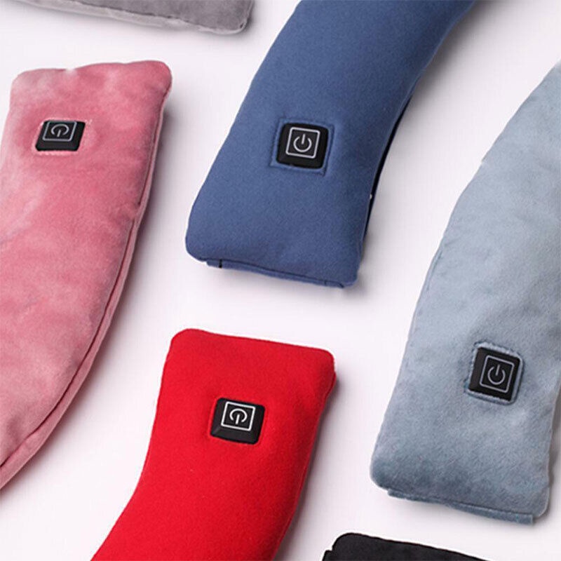 Khăn Choàng Cổ Tích Hợp Máy Sưởi 3 Mức Độ Tùy Chỉnh Kèm Sạc USB Tiện Dụng Mang Theo Du Lịch Cắm Trại