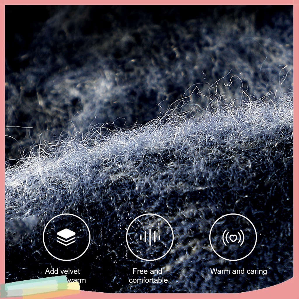 Găng tay giữ ấm cảm ứng chất liệu sợi acrylic thân thiện với làn da