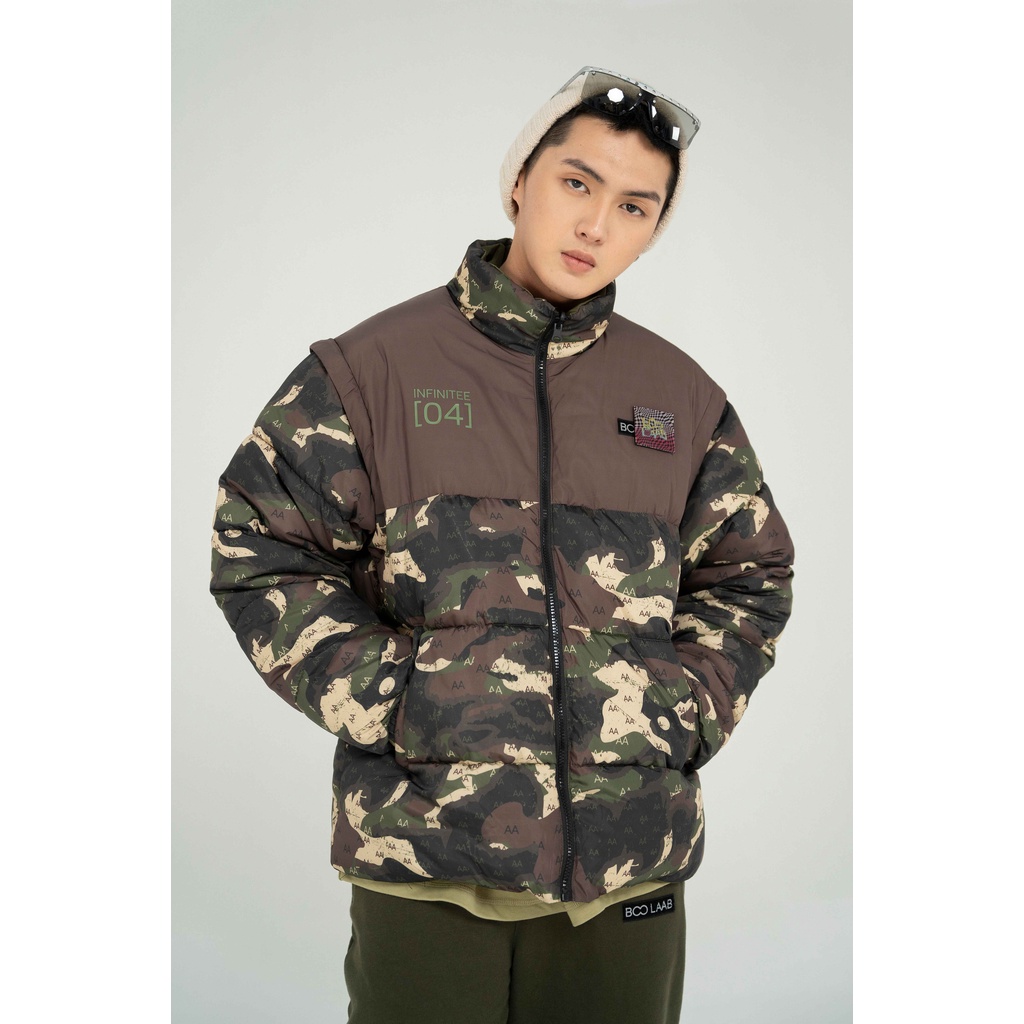Áo Khoác BOO Nam Họa Tiết Camo BOOLAAB