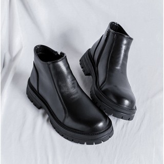 Chelsea Boot zip cổ lửng da nappa cao cấp bản JA80155