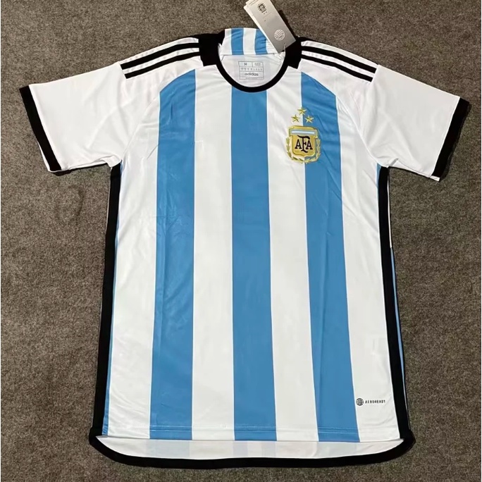 Áo Thun Đá Banh Số 2022-23 Argentina Chất Lượng
