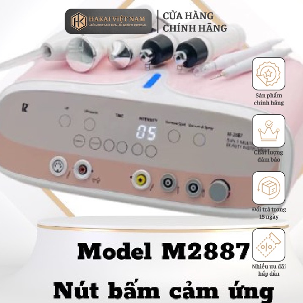 Máy chăm sóc da 5in1 cảm ứng