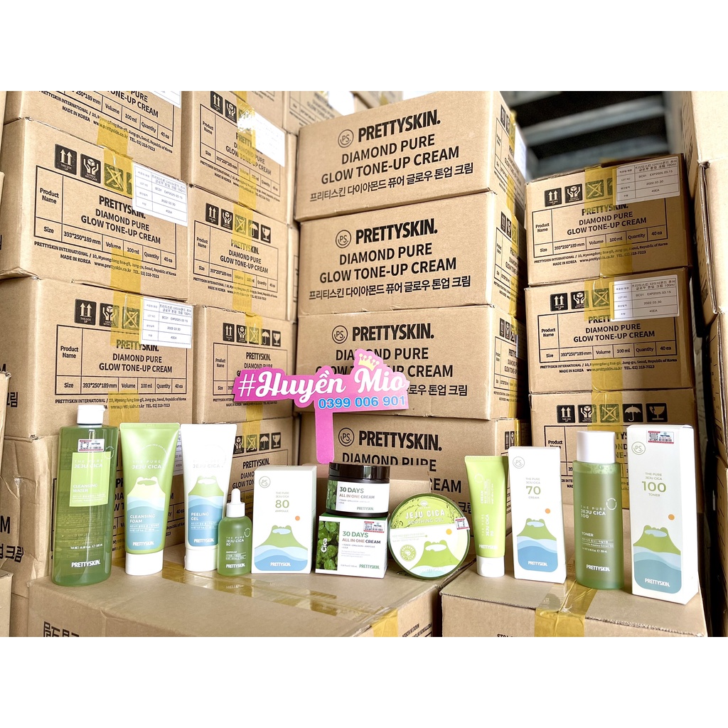 KEM CHỐNG NẮNG PRETTY SKIN SUN CREAM 70ML kiềm dầu, nâng tone, phù hợp với da dầu mụn, da khô, nhạy cảm, mọi loại da