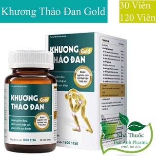KHƯƠNG THẢO ĐAN Gold - Viên Xương Khớp Hỗ Trợ Giảm Đau, Giảm Các Triệu Chứng Viêm Và Phục Hồi Sụn Khớp