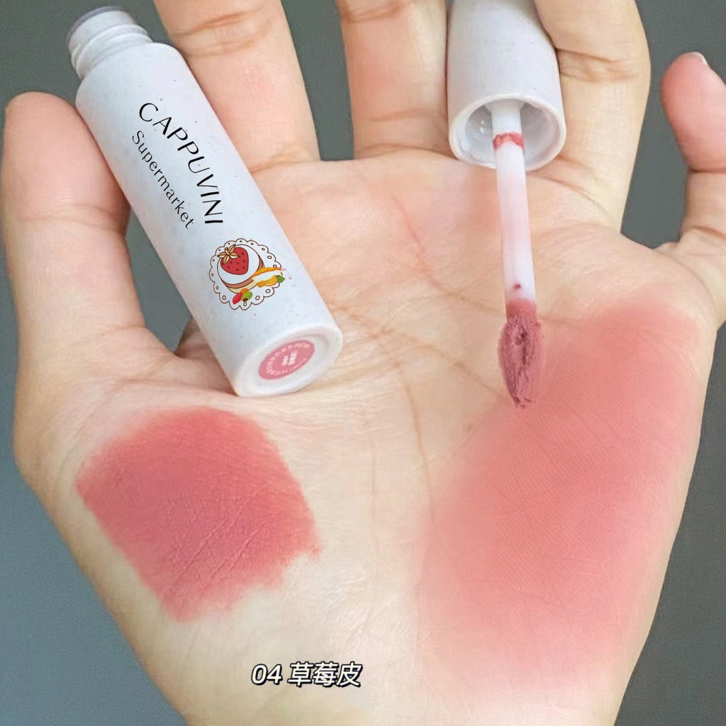 Son Môi CAPPUVINI Mềm Mịn Như Nhung Chống Nước Lâu Trôi Dưỡng ẩm