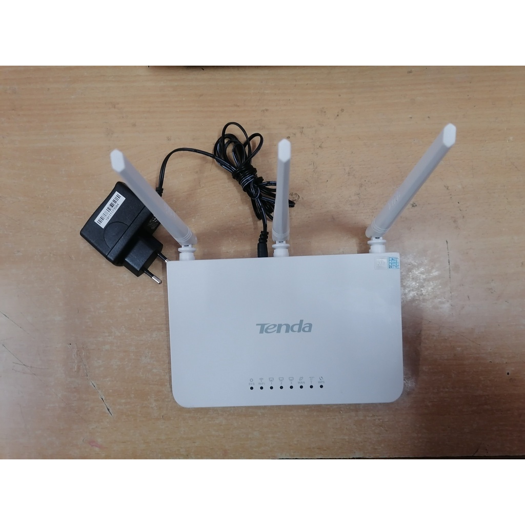 Bộ Phát Sóng Wifi Router Chuẩn N 300Mbps Tenda N301, F3 - Hàng Chính Hãng (Cũ)