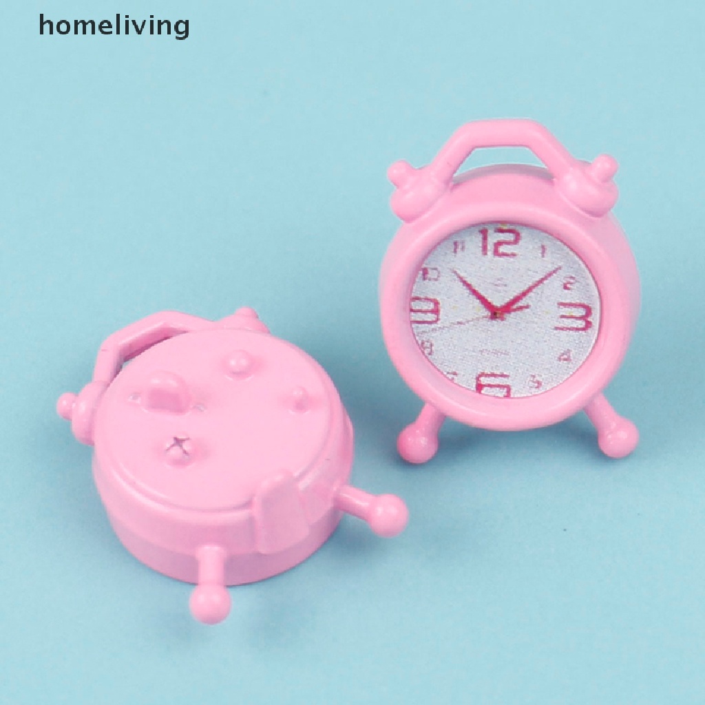Đồng Hồ Báo Thức Mini Tỉ Lệ 1: 12 Trang Trí Nhà Búp Bê