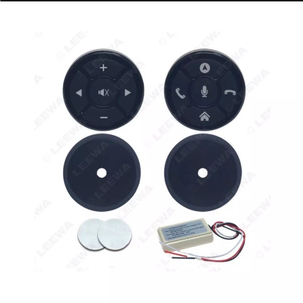 Nút bấm khiển gắn vô lăng, kích hoạt ra lệnh giọng nói cho màn hình android,Bộ 10 Phím Điều Khiển Dùng Cho đầu DVD