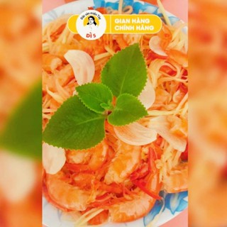 Mắm Tép Đu Đủ Trộn hũ 500g Dì 5