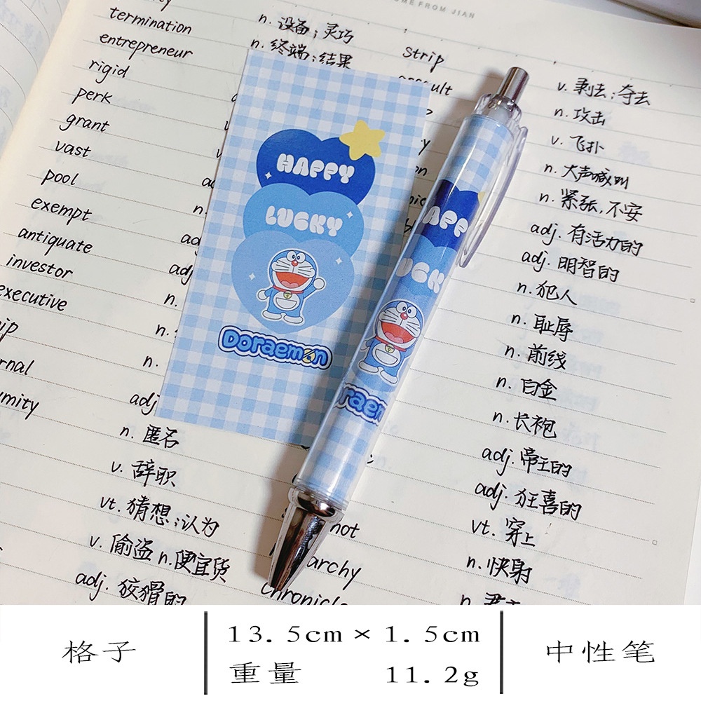 Bút Gel Mực Đen Ngòi 0.5MM Khô Nhanh Cho Học Sinh