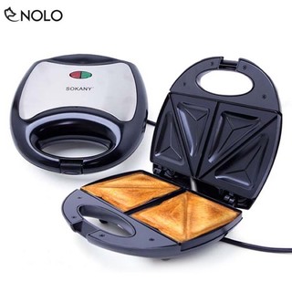 Máy làm bánh hotdod, Bánh kẹp Sanwich Sokany Kj102