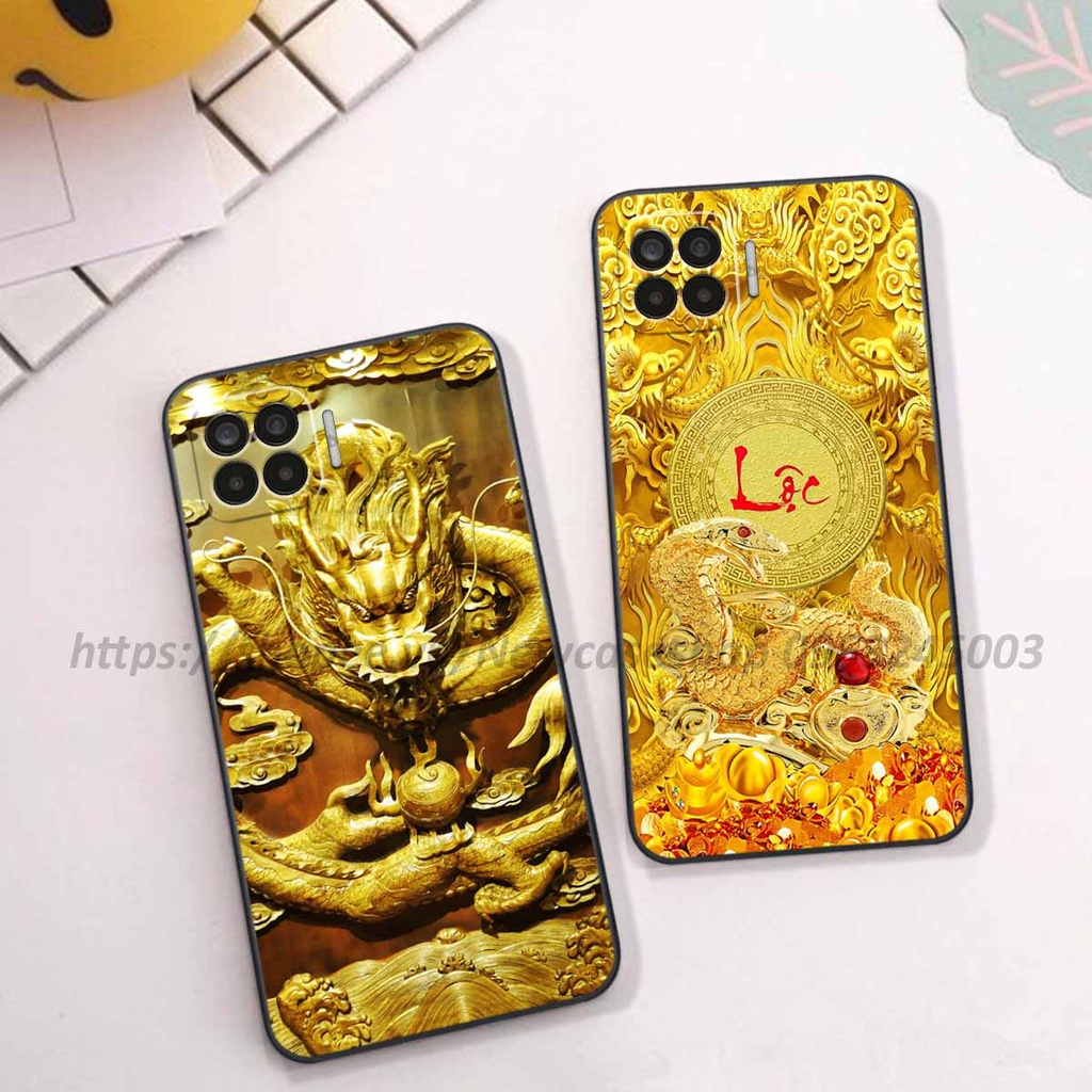 Ốp Oppo A73 / A93 in hình 12 Con Giáp Tài Lộc 3D