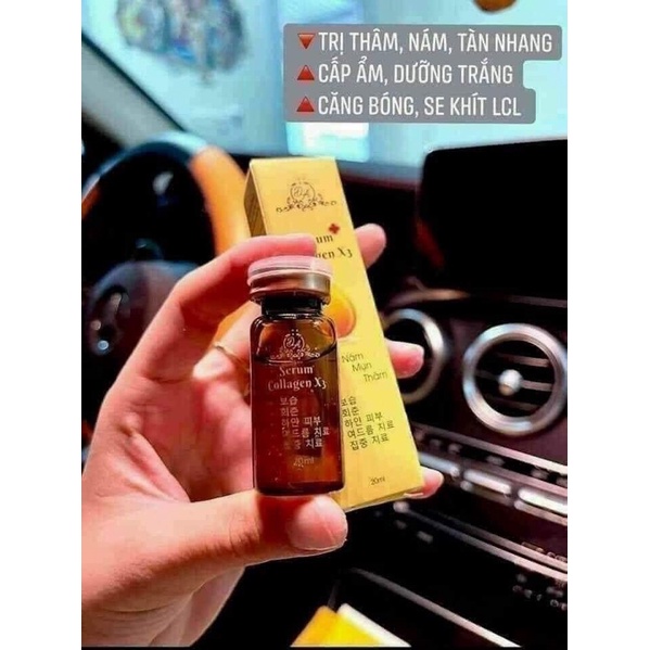 Serum Collagen X3 Căng Bóng Da Đông Anh Chính Hãng