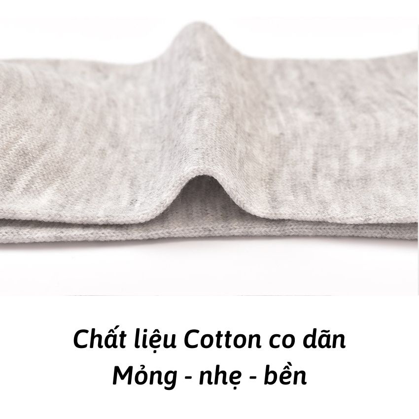 Tất nam cotton cao cấp co dãn chóng mòn, Vớ nam thể thao co dãn bền bỉ mềm mại T3480