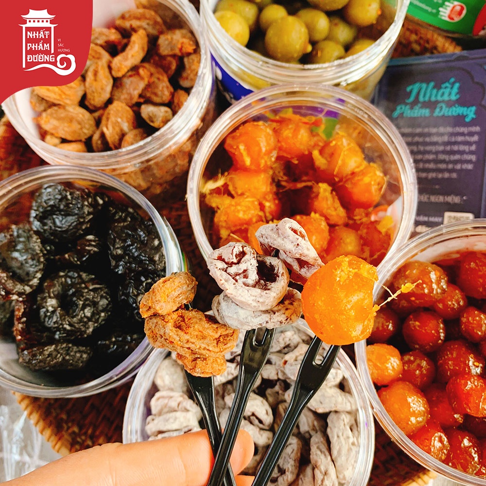 Combo 9 hộp ô mai mix vị Nhất Phẩm Đường ô mai xí muội Hà Nội