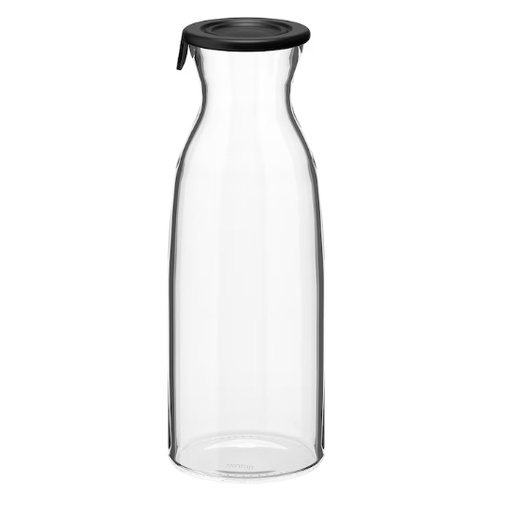 Chai thủy tinh 1L có nắp VARDAGEN ( có sẵn)