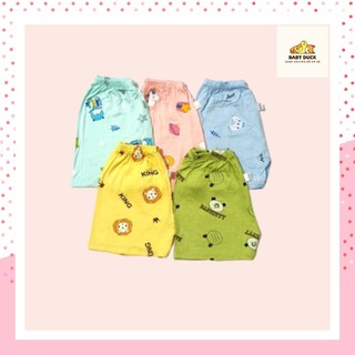 Quần đùi Shop Baby Duck... mùa hè thun lạnh hoạt hình đáng yêu dành cho bé trai bé gái năng động xinh xắn