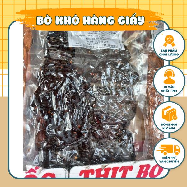 Bò khô miếng cay mềm - Loại đặc biệt 22 hàng giấy chính hãng