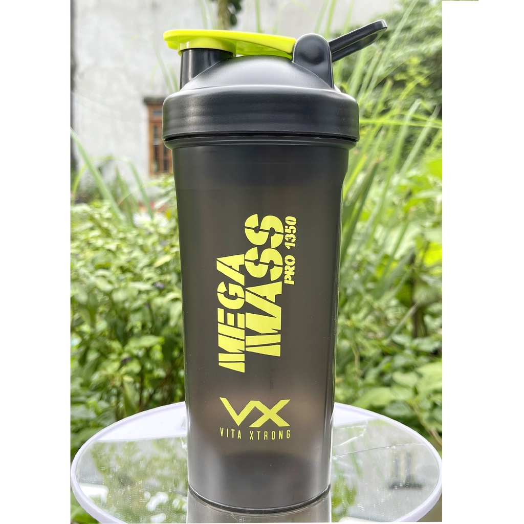 Bình nước thể thao Shaker - 600 ml - Bình lắc Shaker pha sữa cho người tập GYM