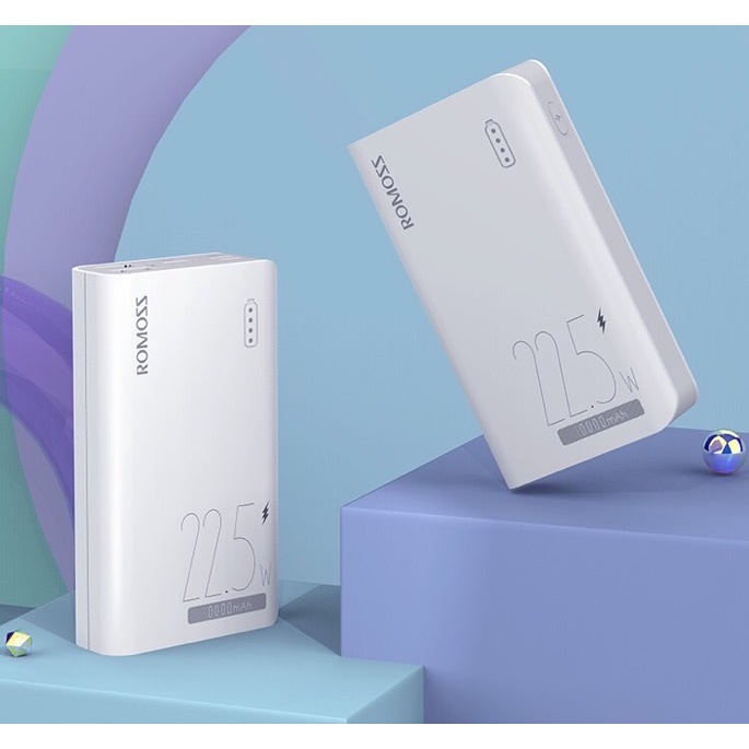 Pin Sạc Dự Phòng Romoss Sense 4SF 10000Mah (Sạc Nhanh QC3.0 18W, PD20W, VOOC 22.5W)