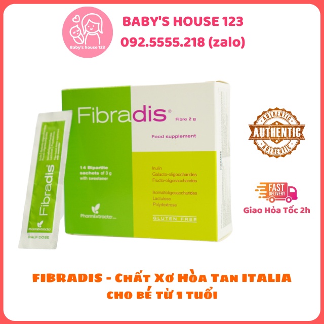 Fibradis - Bổ sung chất xơ ,hỗ trợ nhuận tràng ,giảm táo bón