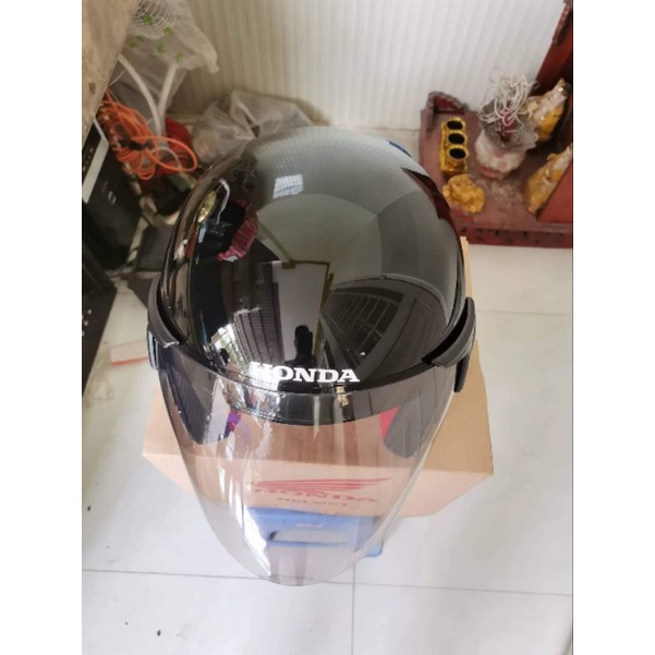 Nón/mũ honda 3/4 siêu phẩm nhập Indonesia sản xuất.có trầy xước.