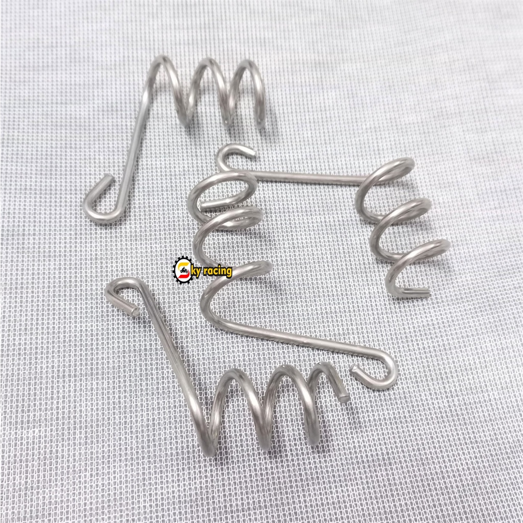 Lò xo pát kẹp dây dầu inox gắn cho nhiều dòng xe máy
