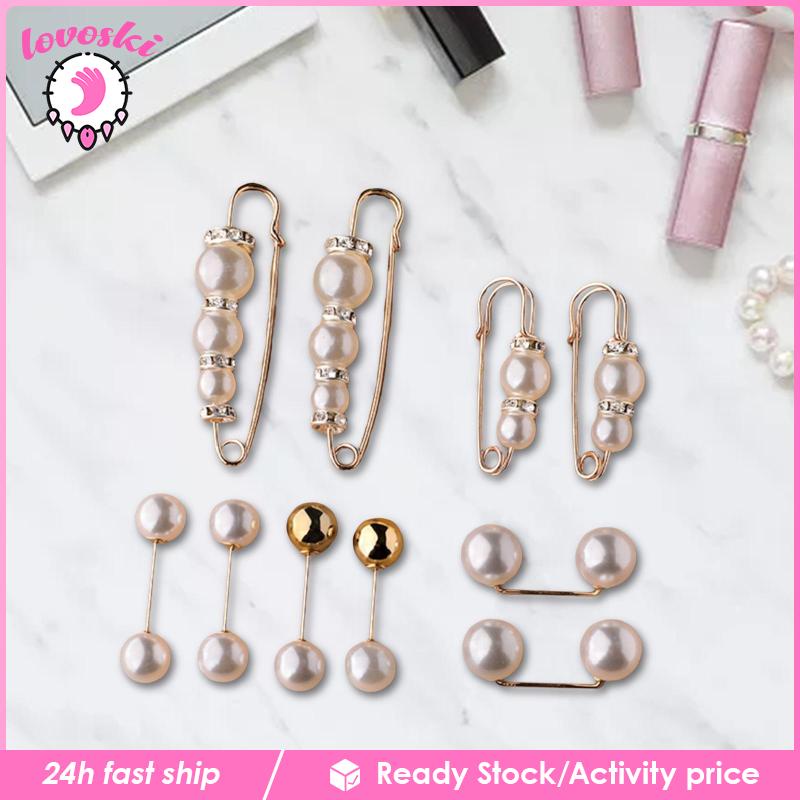 [Lovoski] Set 10 Kẹp Cài Khăn Choàng / Áo Len / Thắt Lưng An Toàn