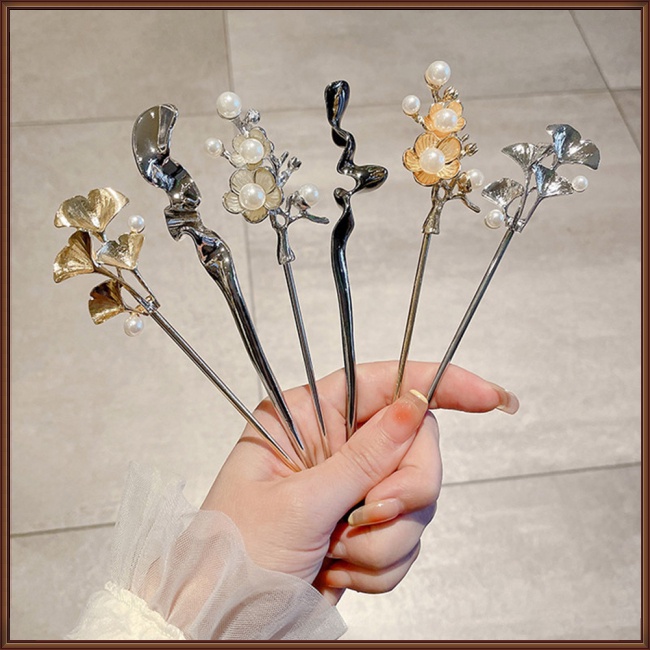 Kẹp Tóc Phong Cách Retro Thời Trang Cho Nữ