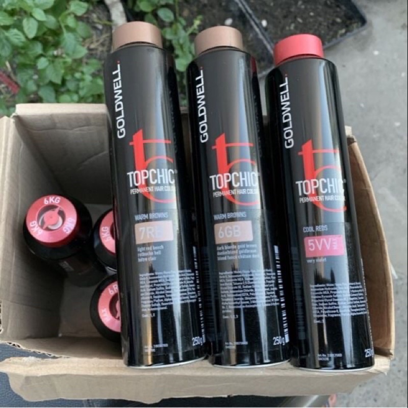 MÀU NHUỘM THỜI TRANG CAO CẤP TOPCHIC GOLDWELL 250ml