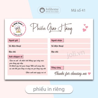 Phiếu giao hàng
