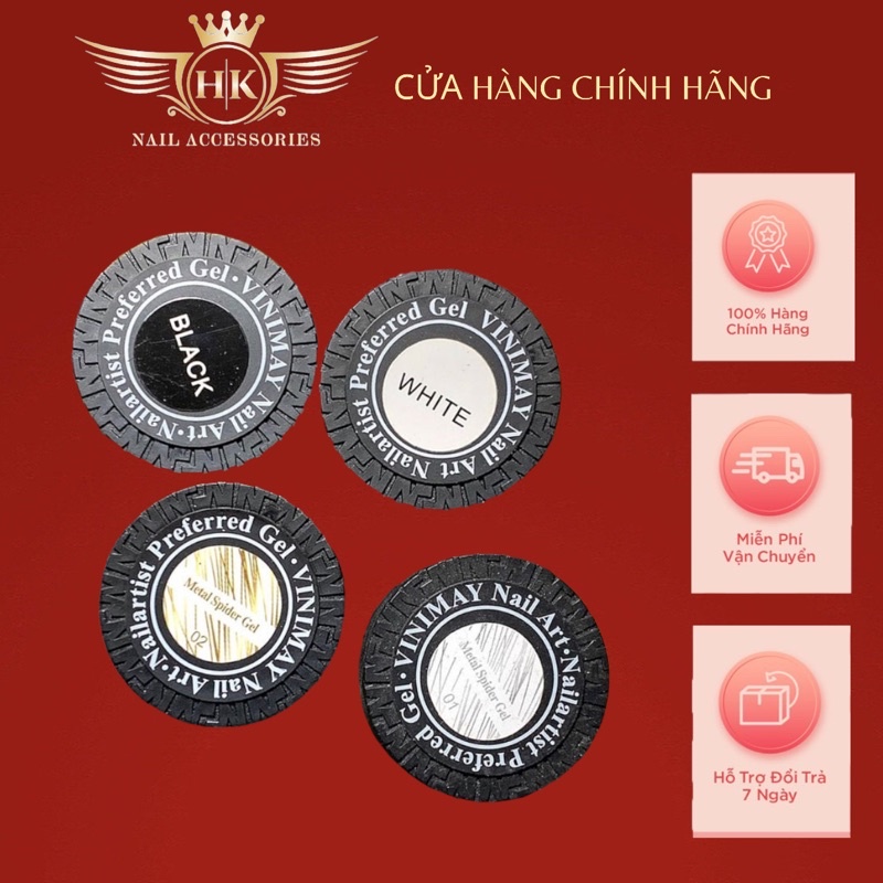 Gel nhện Vinimay HK NAIL ACCESSORIES chính hãng