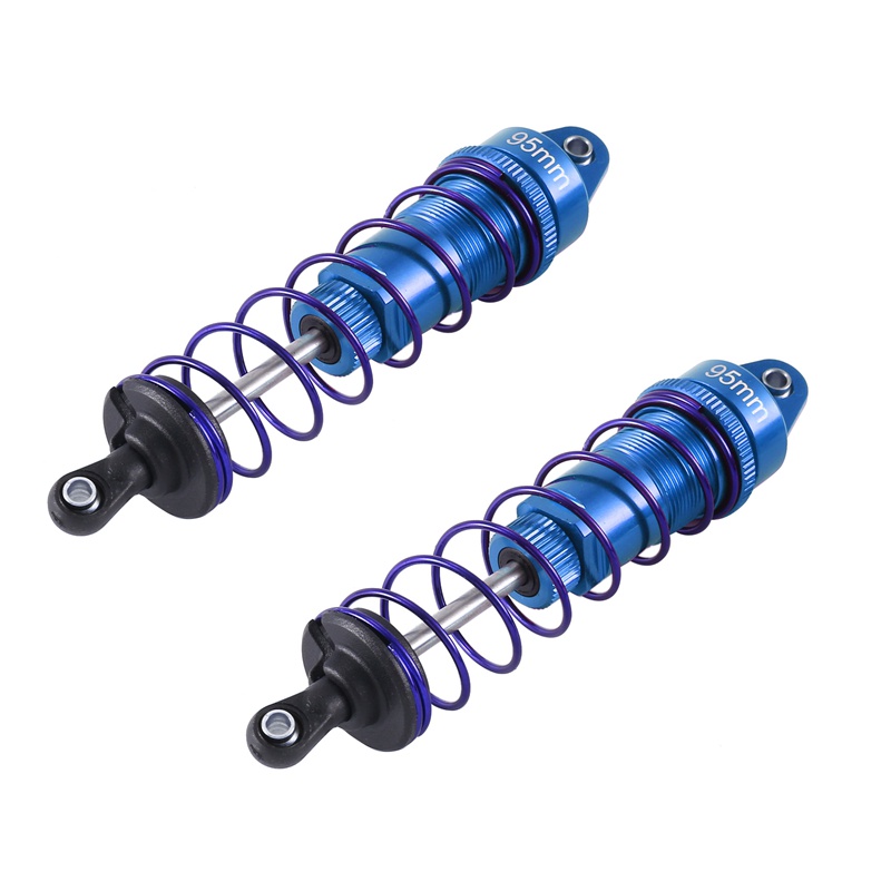 Bộ 2 Phuộc Giảm Xóc 95mm Bằng Kim Loại Tùy Chỉnh Thay Thế Cho Xe Tải Điều Khiển 1 / 10