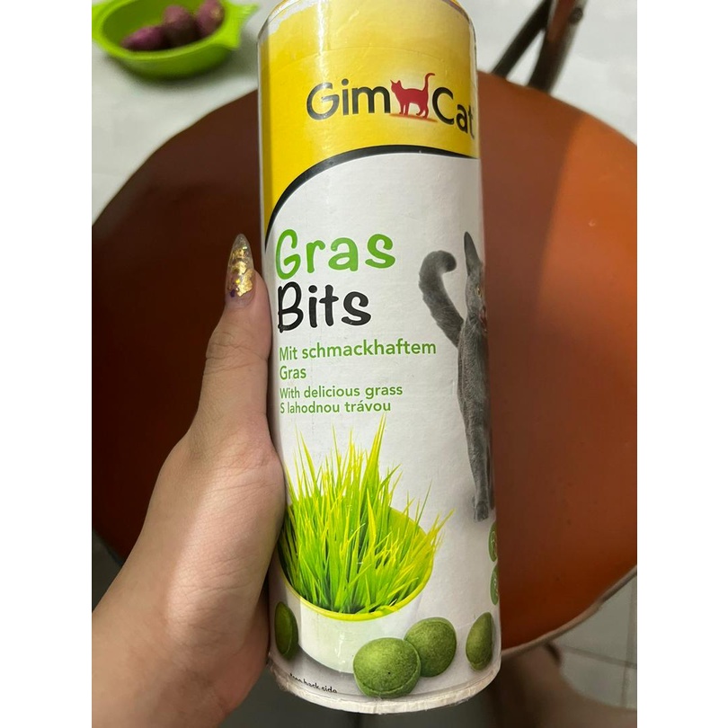 Viên Cỏ Gimcat Cho Mèo  Hỗ trợ Tiêu Hóa, Giảm Stress 43k