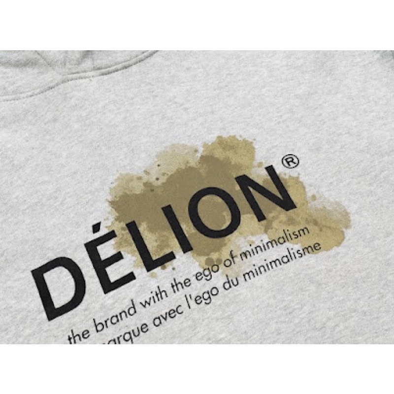 Hoodie tay dài Basic Shaded DÉLION