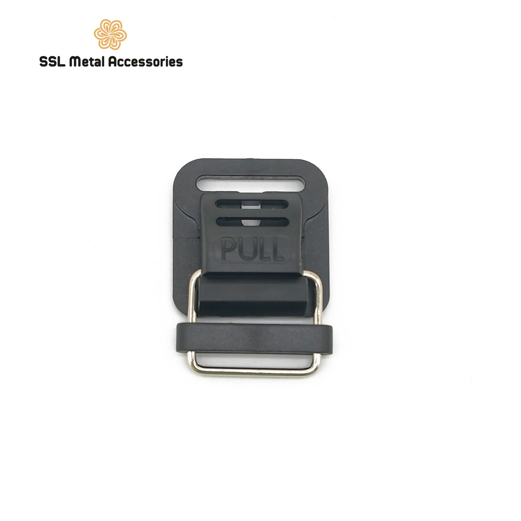 Khóa cài Móc nhựa dành cho ngành thời trang, bảo hộ, thắt lưng, balo, áo quần - Alloy buckle JS-014 -H2-3B