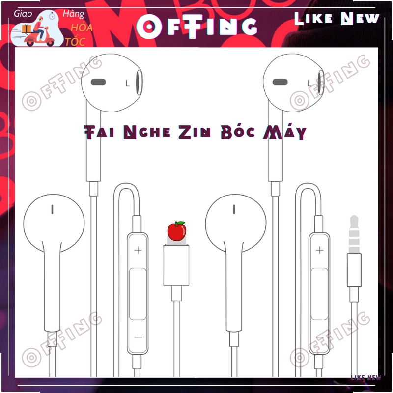 Tai nghe LikeNew bóc máy xuất nhà mạng