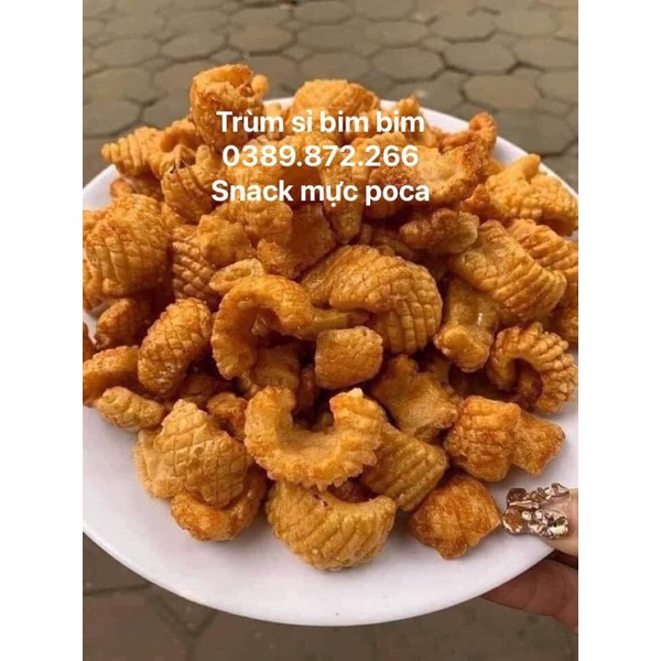 500gr Snack mực poca giòn rụm