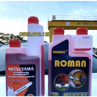 Nhớt pha xăng mitsuyama - roman cho động cơ 2 thì