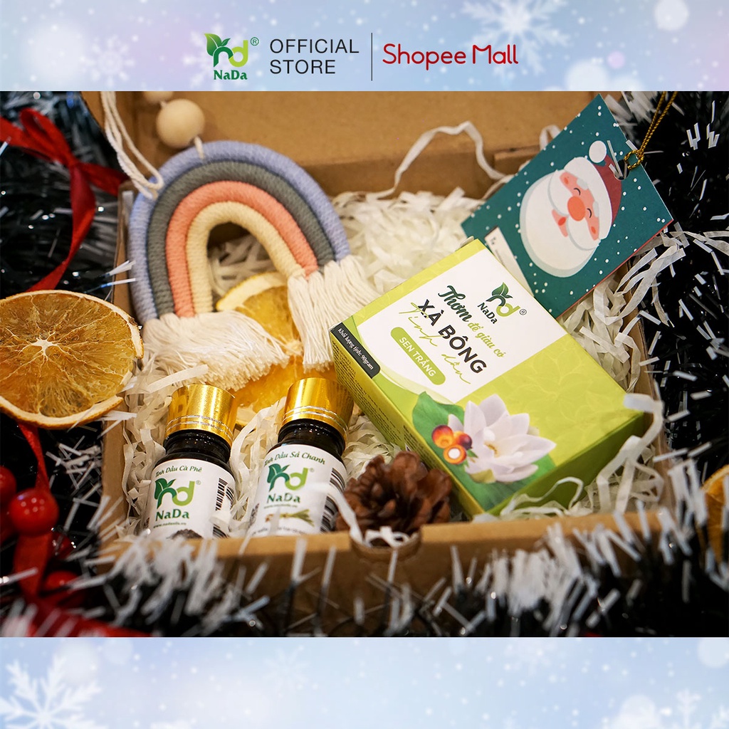 Set quà 439k tinh dầu thiên nhiên Nada, quà tặng sinh nhật, quà tặng bạn gái, quà tặng ý nghĩa
