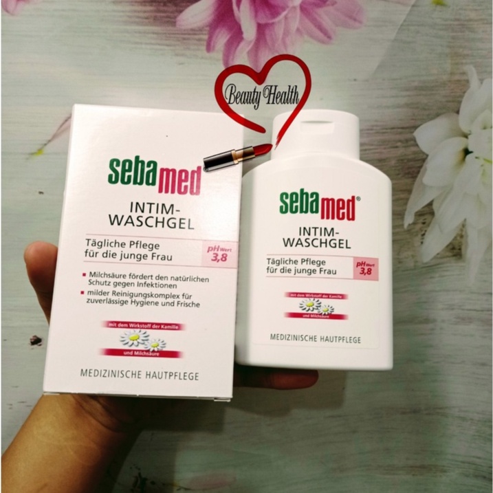 - Dung dịch vệ sinh phụ nữ Sebamed - pH 3,8