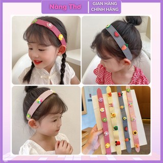Cài tóc dán cho bé hoạt hình phong cách HÀN QUỐC siêu đáng yêu