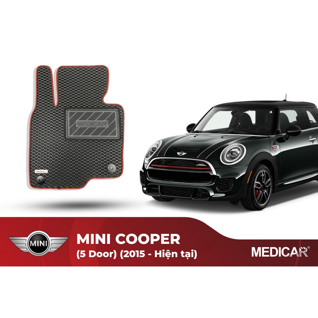 Thảm lót sàn ô tô Medicar xe Mini Cooper S   - chống nước, không mùi, ngăn bụi bẩn