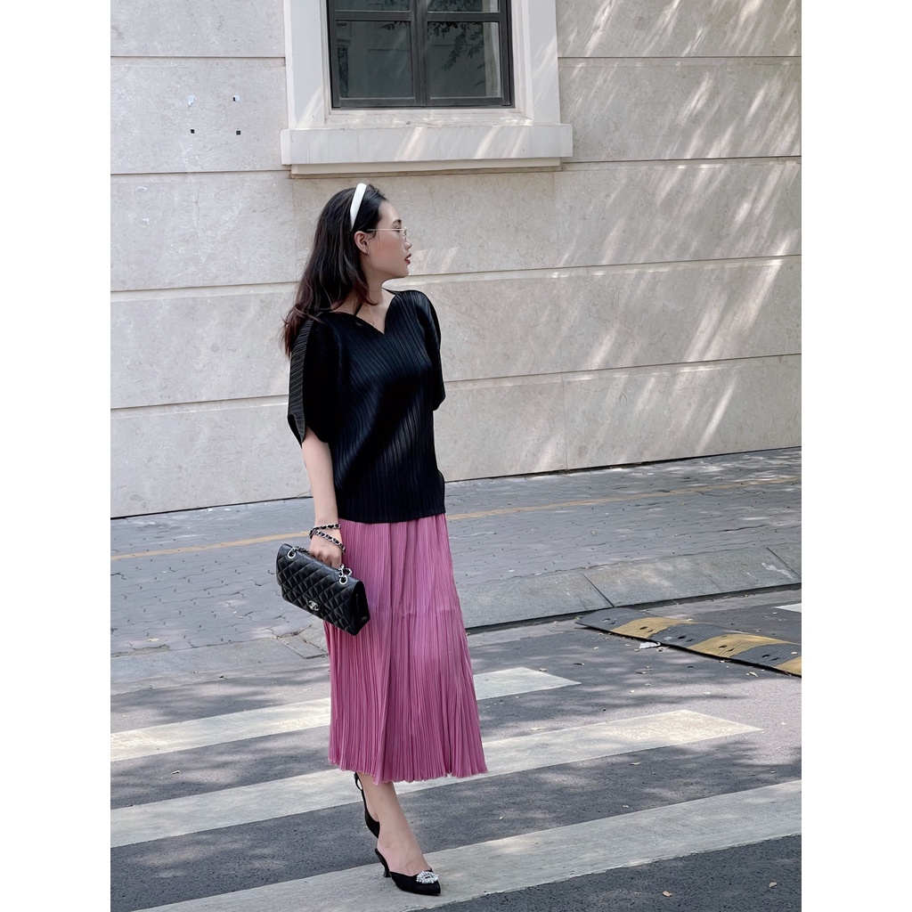 (HÀNG SẴN) Áo thun Hình Tym chất Lò Xo loại 1, Áo tay che khuyết điểm vai bắp tay cao cấp, freesize co giãn nhiều