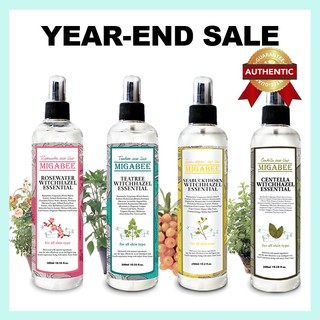 (SALE) TONER MIGABEE WITCHHAZEL ESSENTIAL Cung cấp độ ẩm nhanh chóng  Nước hoa hồng / Tràm trà / Rau má / Hắc mai biển